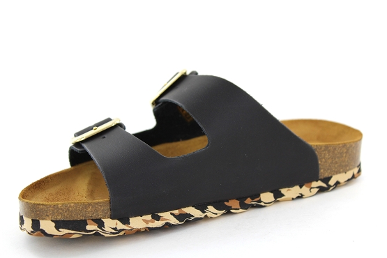 Les tropeziennes sandales nu pieds pearly noir1355101_2
