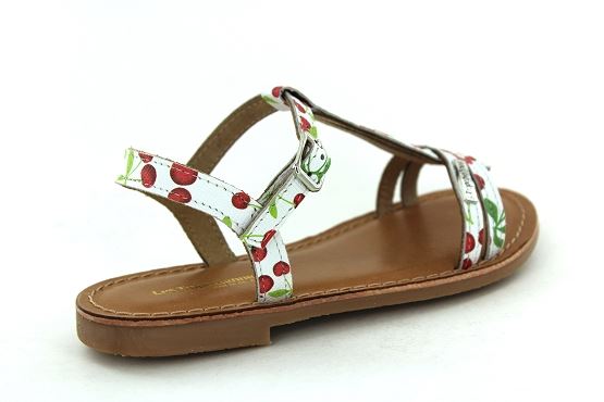 Les tropeziennes sandales et nu pieds bada cerise1355201_3