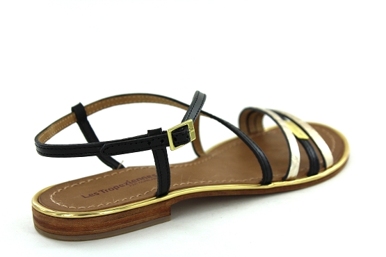Les tropeziennes sandales nu pieds balise noir1355402_3