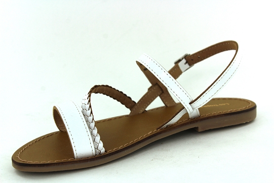 Les tropeziennes sandales nu pieds batresse blanc1355501_2