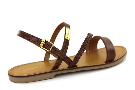 Les tropeziennes sandales nu pieds batresse camel1355504_3