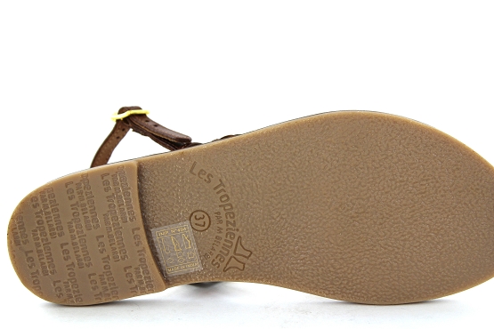 Les tropeziennes sandales nu pieds batresse camel1355504_4