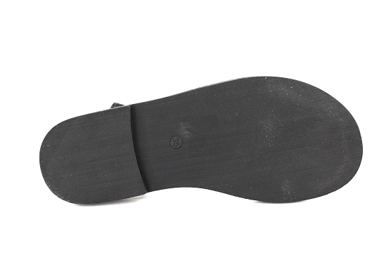 Les tropeziennes sandales nu pieds cassie noir1355601_4