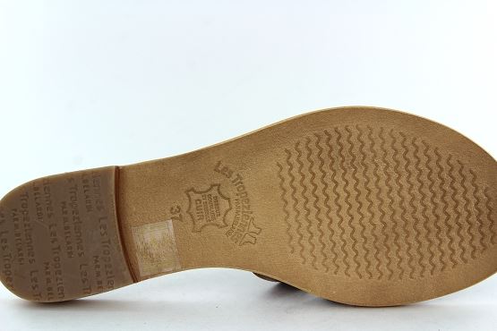 Les tropeziennes sandales nu pieds damia camel1356003_4