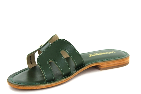 Les tropeziennes sandales nu pieds damia vert1356004_2