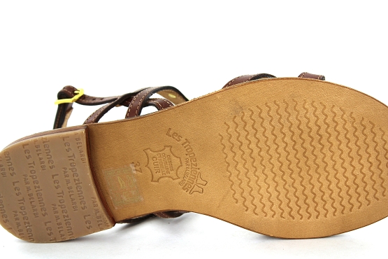 Les tropeziennes sandales nu pieds hackle camel1356202_4