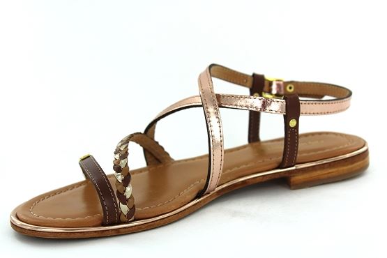 Les tropeziennes sandales nu pieds haley camel1356302_2