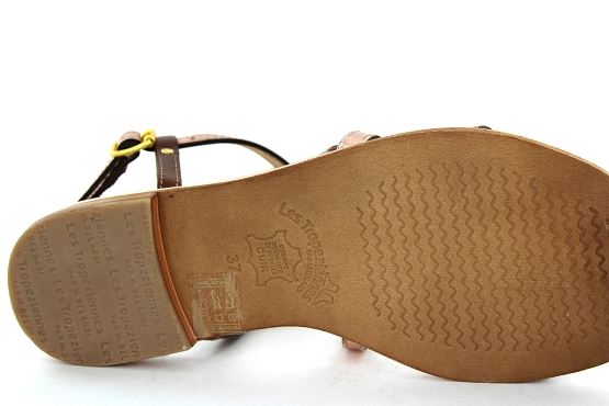 Les tropeziennes sandales nu pieds haley camel1356302_4