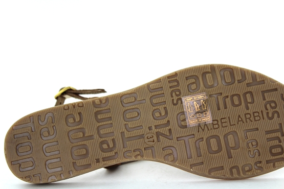 Les tropeziennes sandales nu pieds habuc camel1361502_4