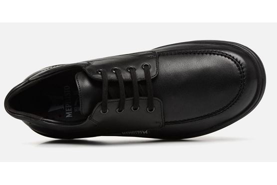 Mephisto derbies lacets douk cuir noir1366701_4