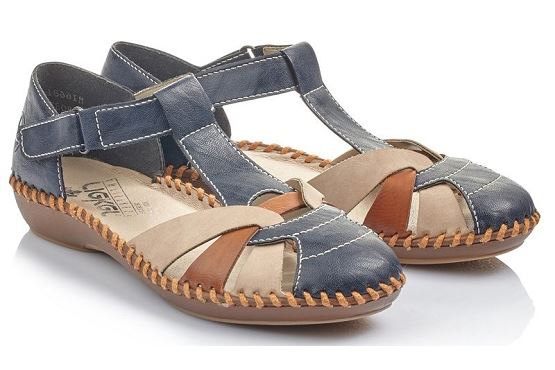 Rieker ballerines m1668.14 cuir multi1367801_5