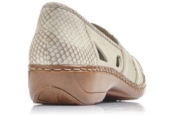 Rieker ballerines 41385.62 cuir beige1368001_4