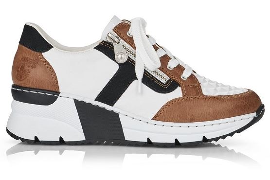 Rieker baskets sneakers n6303.64 cuir multi1369201_3