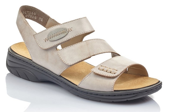 Rieker sandales nu pieds 64573.62 cuir beige1371001_1