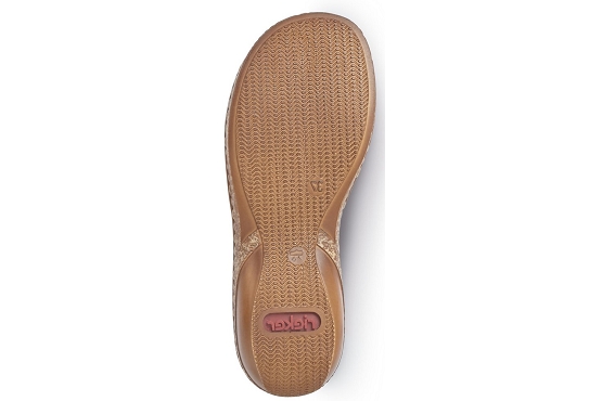 Rieker sandales nu pieds 628g5.80 cuir blanc1371301_6