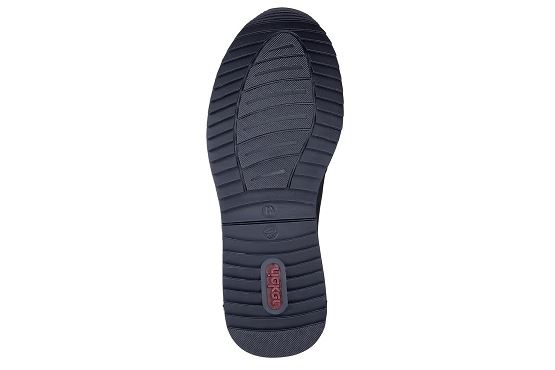 Rieker baskets sneakers 16105.14 cuir marine1372101_6