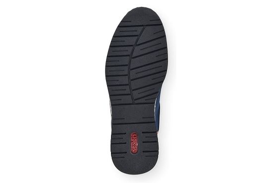 Rieker baskets sneakers b5129.14 cuir marine1372401_6