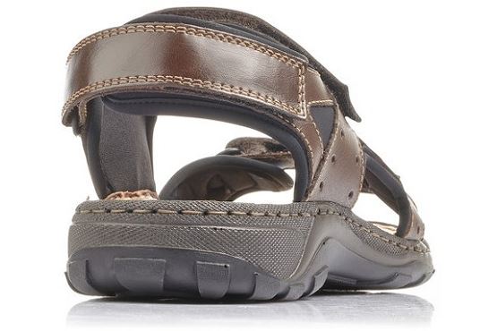 Rieker sandale 26061.25 cuir marron1372701_4