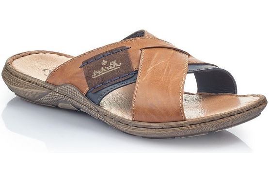 Rieker mule 22099.25 cuir marron1373001_1