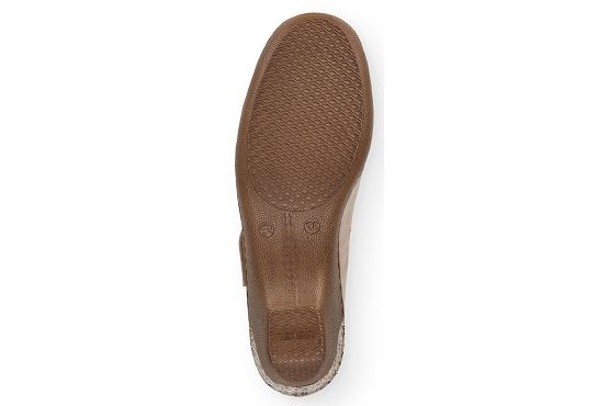 Rieker ballerines 48369.60 cuir beige1373101_6