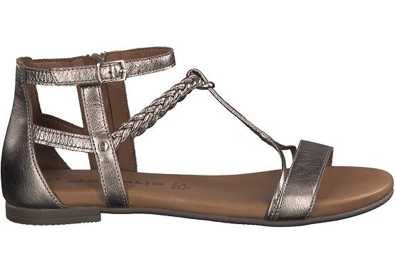 Tamaris sandales nu pieds 28043.26 194 champagne1377401_2