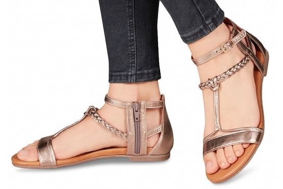 Tamaris sandales nu pieds 28043.26 194 champagne1377401_4
