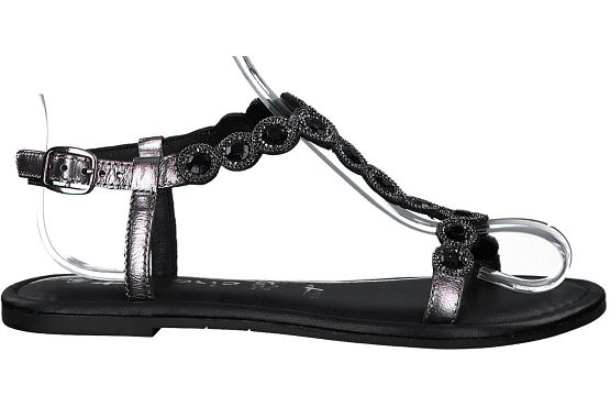 Tamaris sandales nu pieds 28127.26 966 noir1377601_2