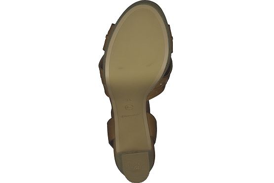 Tamaris sandales nu pieds 28340.26 305 cognac1379701_4