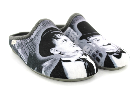 La maison de l espadrille pantoufles 6770 laurel noir1380701_2