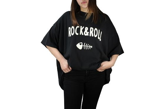 Vetements tee-shirt rock noir1384201_1