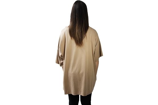 Vetements tee-shirt mademoiselle camel1384401_5