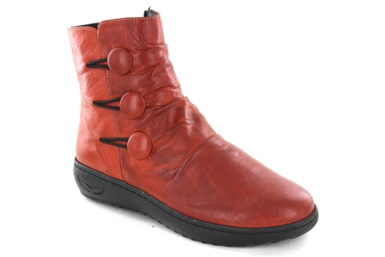 Karyoka boots bottine danet brique1438701_1