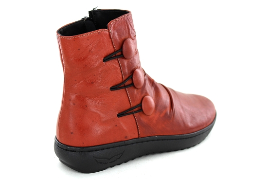 Karyoka boots bottine danet brique1438701_2