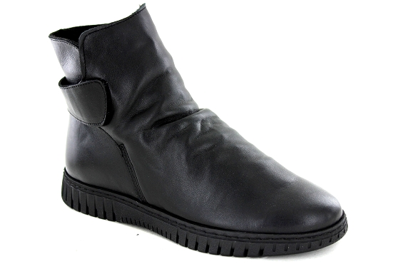 Karyoka boots bottine diapo noir1438901_1