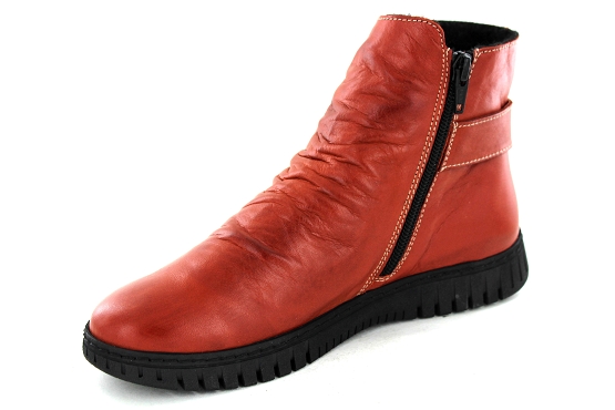 Karyoka boots bottine diapo brique1439001_3