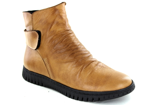 Karyoka boots bottine diapo camel1439101_1