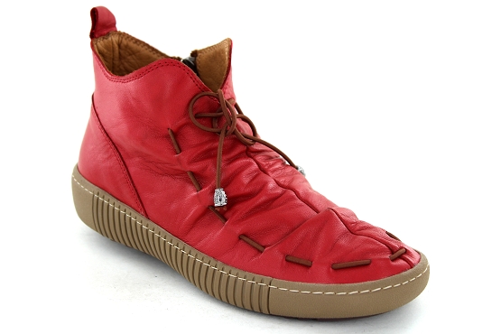 Madory boots bottine nymphe rouge1439301_1