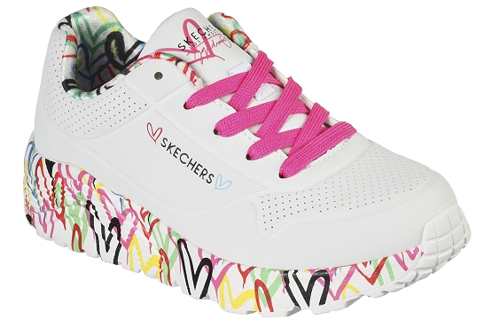 Skechers baskets sneakers 314976l wmlt blanc1443601_1