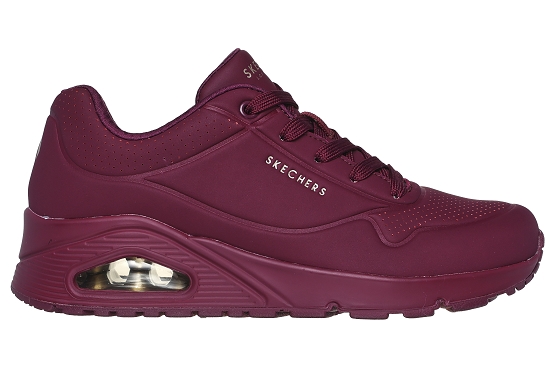 Skechers baskets sneakers 73690 plum bordeaux1444201_2