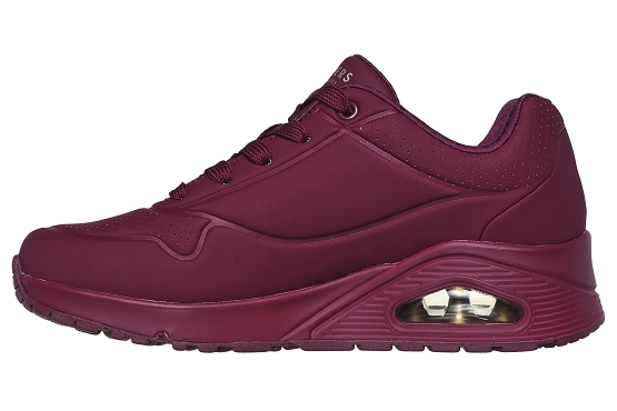 Skechers baskets sneakers 73690 plum bordeaux1444201_3