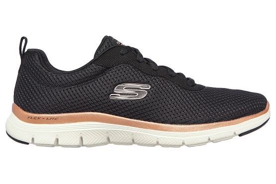 Skechers baskets sneakers 149303 bkrg noir1444601_2