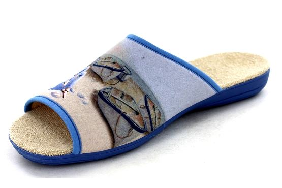 La maison de l espadrille chausson 2033.6 textile azul1454001_2