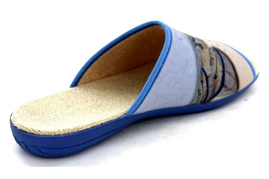 La maison de l espadrille chausson 2033.6 textile azul1454001_3