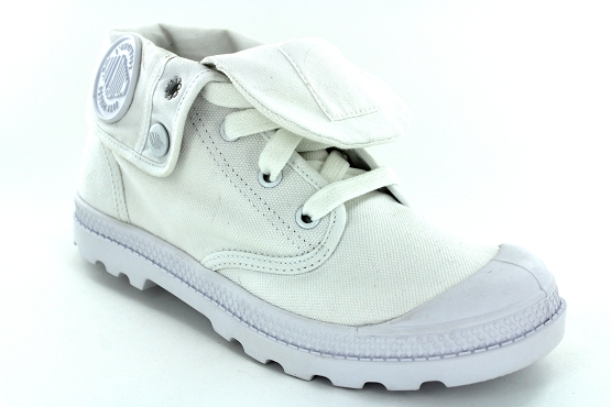 Palladium baskets sneakers baggy low blanc5347901_1