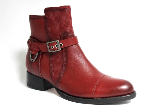 Mamzelle boots bottine jerome rouge5411801_1