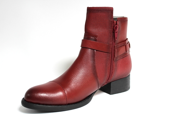 Mamzelle boots bottine jerome rouge5411801_2