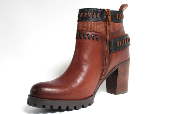Mamzelle boots bottine ludic marron5411901_2