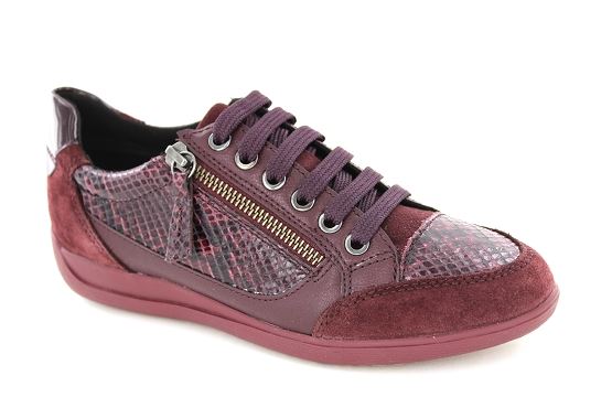 Geox baskets sneakers d6468a bordeaux5421501_1