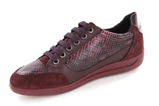 Geox baskets sneakers d6468a bordeaux5421501_2