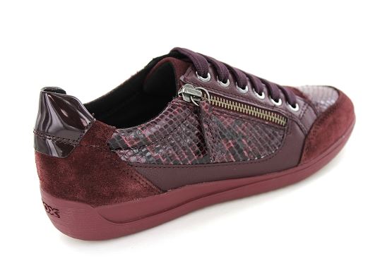 Geox baskets sneakers d6468a bordeaux5421501_3